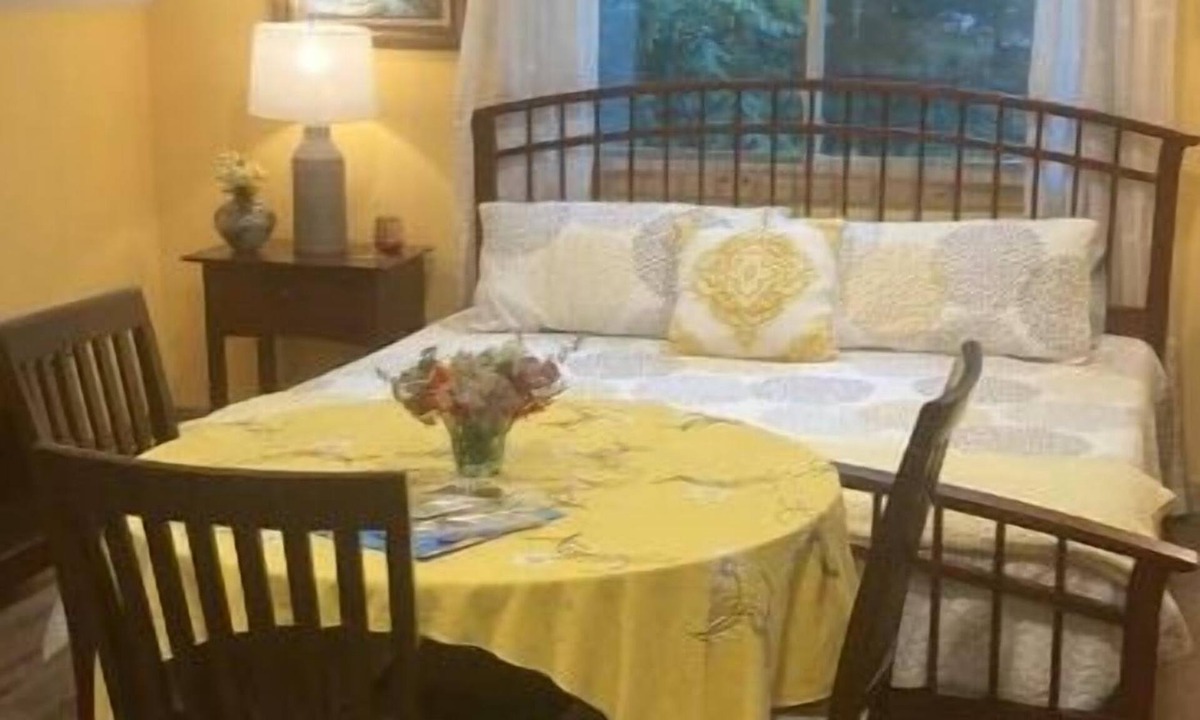 Lake Ann Apartment | And a River Runs Through It….