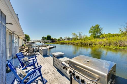 Syracuse House | Angler's Paradise: Lake Wawasee Waterfront Home