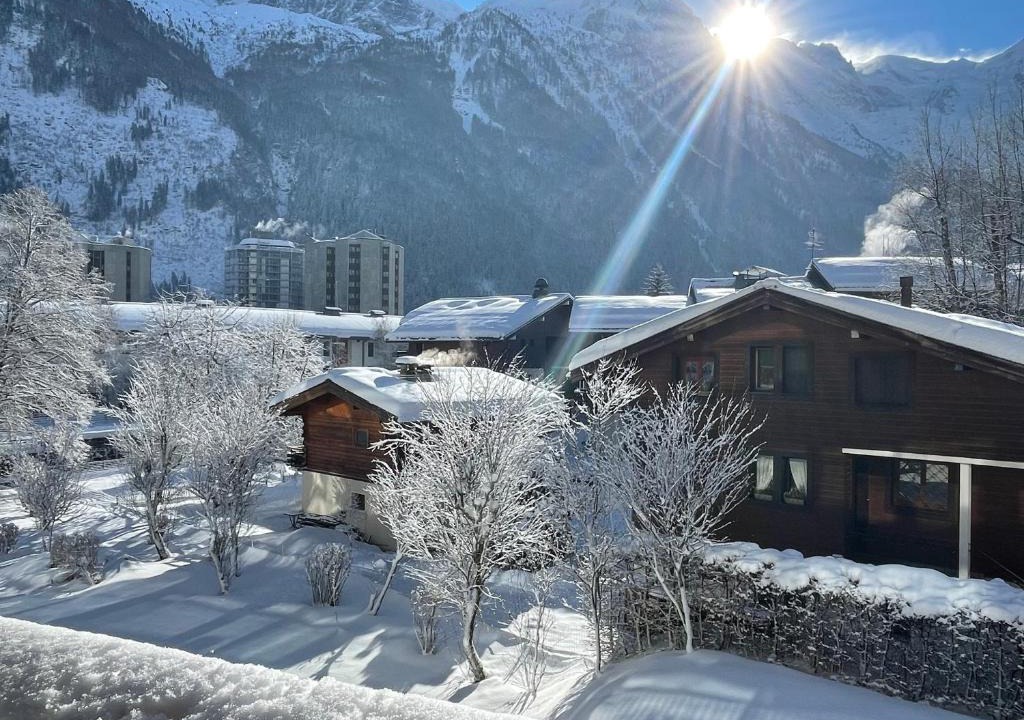 Chamonix City Centre Apartment | Apartament z widokiem na Mt Blanc