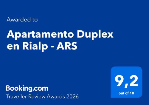 Surp Apartment | Apartamento Duplex en Rialp - ARS