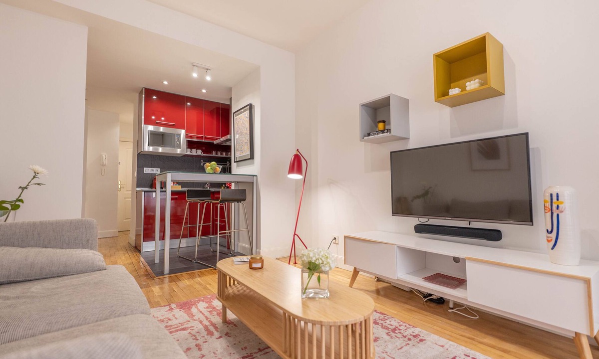 Justicia Apartment | Apartamento perfecto de 55 m² completamente reformado y equipado para estancias de medio a largo plazo.