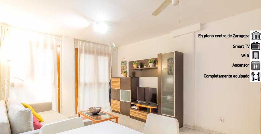 Zaragoza Old Town Apartment | Apartamentos La Rosa I Acogedor Apto a 2 Min del Pilar