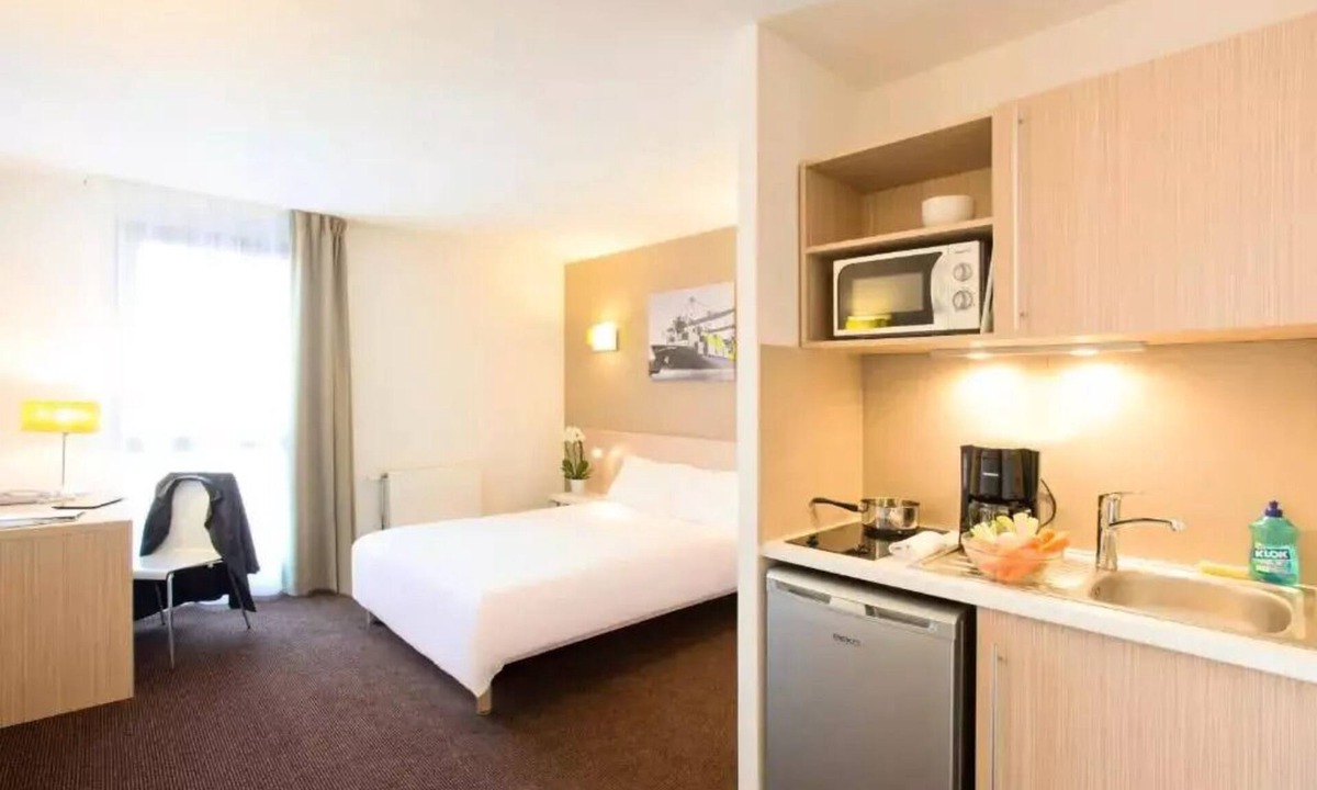 Saint-Charles du Port Apartment | Aparthotel Adagio Access Le Havre Les Docks* - Studio 2 People