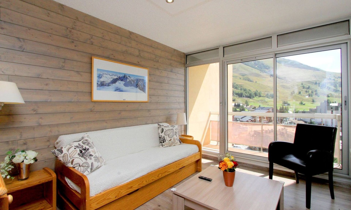 Mont-de-Lans Apartment | Apartment 6 people Center station