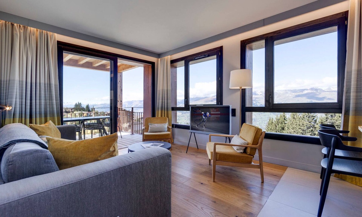 Arc-1800 Apartment | Apartment at pistes with spa and parking - Arc 1800