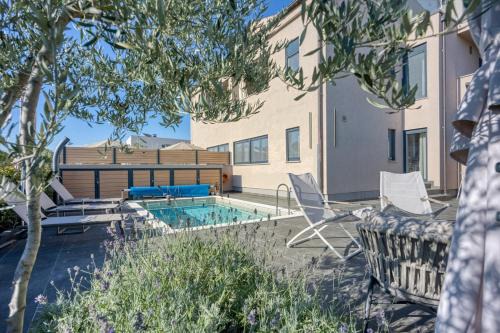 Vabriga Apartment | Apartment Abrega with private pool