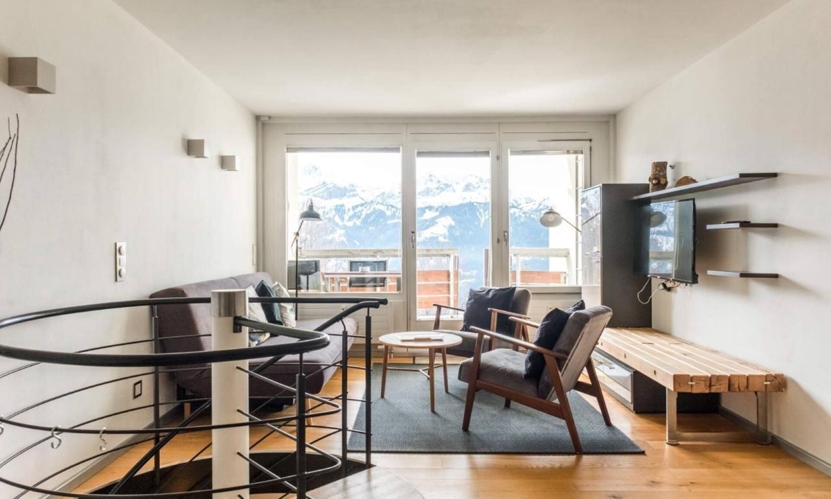 Beatenberg Apartment | Apartment Alpenrose 2.5 with SPA & Wellness
