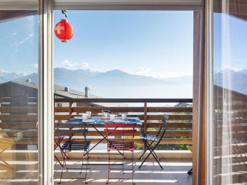 Randogne Apartment | Apartment Belmont Est 80 by Interhome