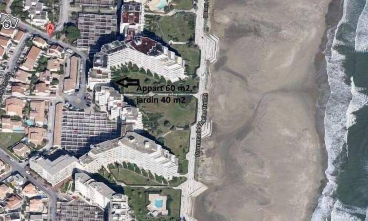 La Cote Radieuse Apartment | Apartment CANET SUD 60 m2, garden, direct beach