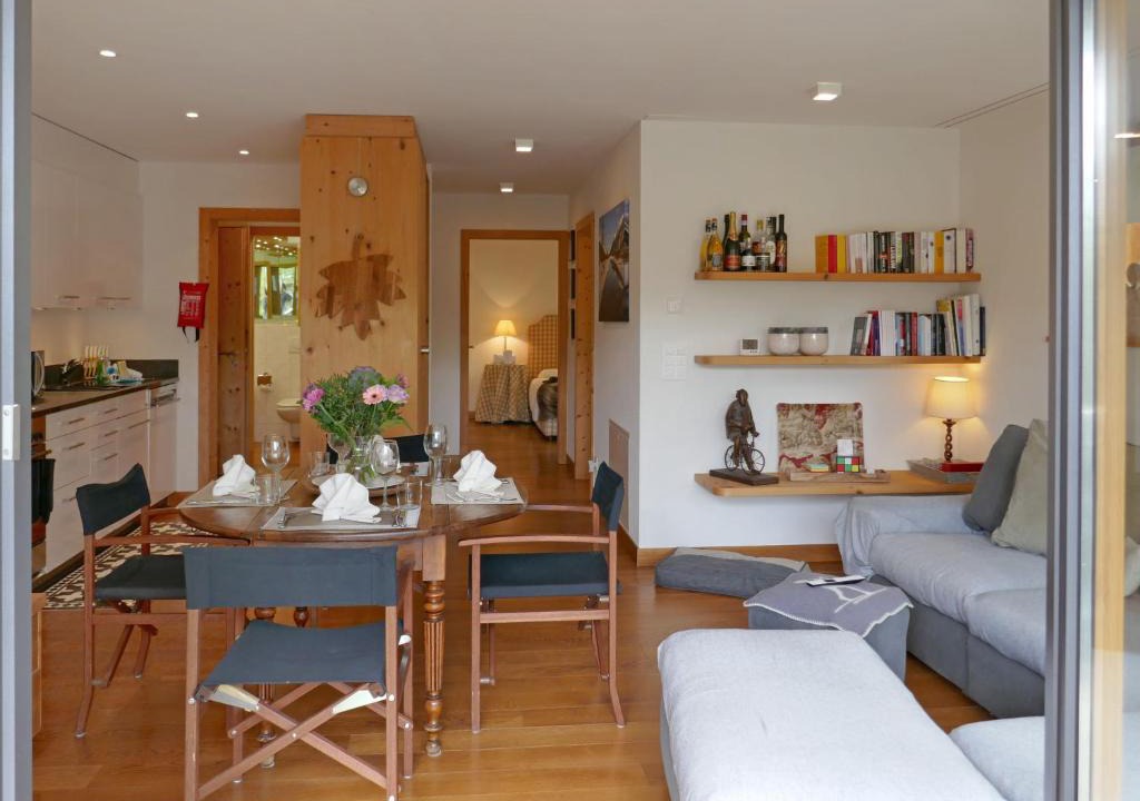 Samedan Apartment | Apartment Chesa San Bastiaun B4 by Interhome