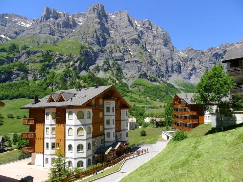 Leukerbad Apartment | Apartment Edelweiss D by Interhome
