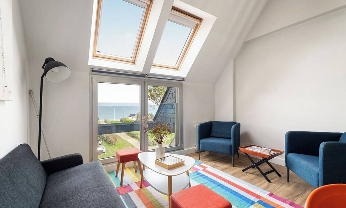 Lancieux Apartment | Apartment facing the sea and the splendid bay of Lancieux for 4 people