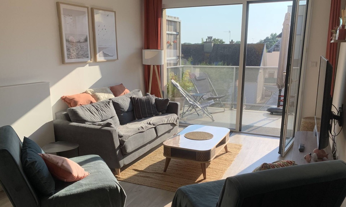 Fort-Mahon-Plage Apartment | Apartment Fort-Mahon-Plage, 2 bedrooms, 5 persons
