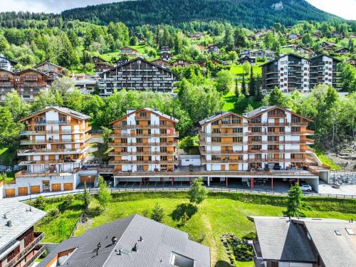 Saint-Pierre-de-Clages Apartment | Apartment Grand Panorama C5 by Interhome