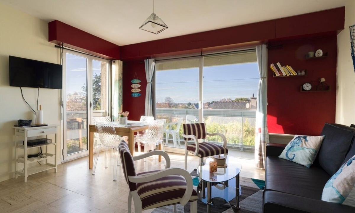 Le Rosais-La Flourie Apartment | Apartment in the corsair town of Saint-Malo (L'hippocampe Malo)
