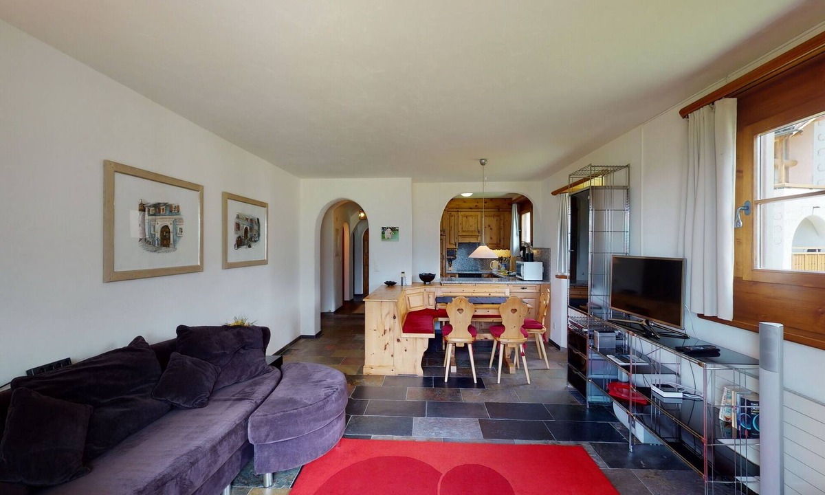 Zuoz Apartment | Apartment Larschigna - Attractive 3.5-Room Apartment