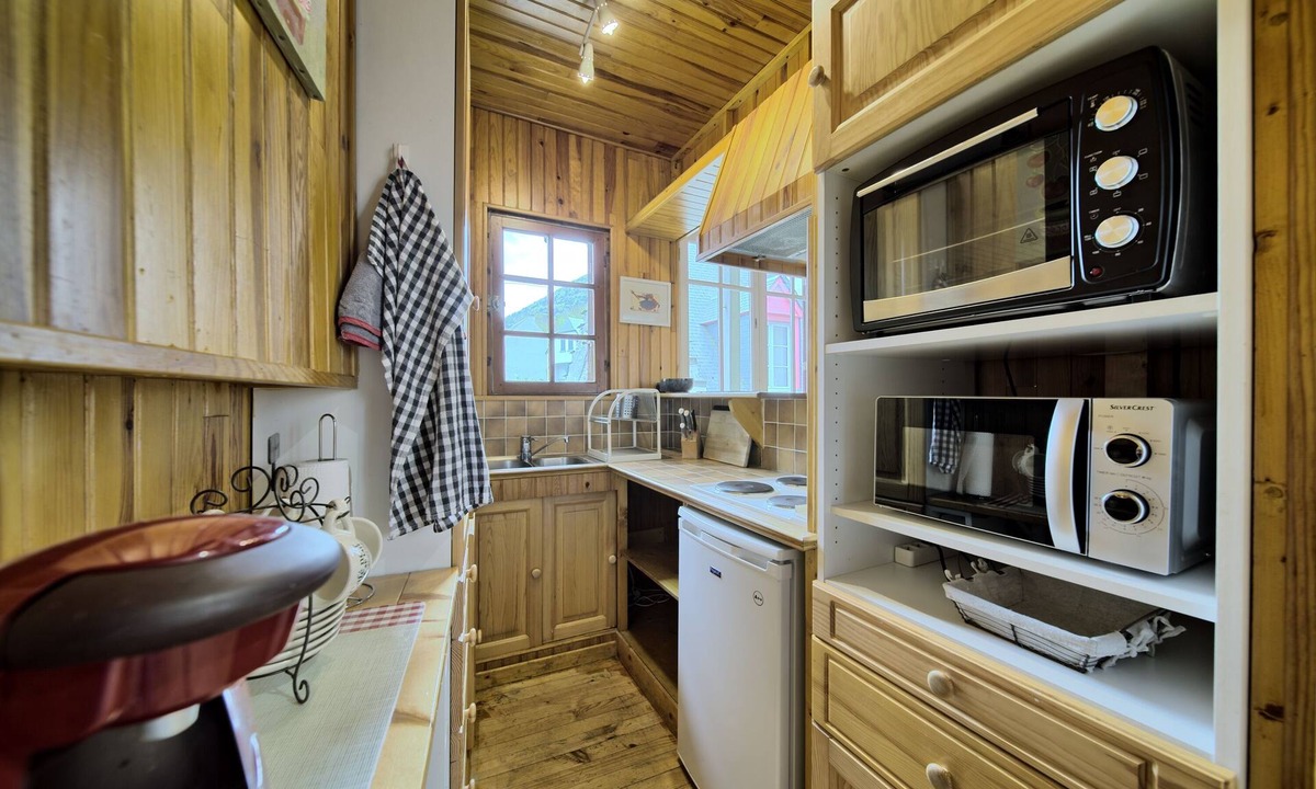 Arreau Apartment | Apartment 'Loft En Duplex Avec Balcon Et Vue' with Mountain View and Balcony