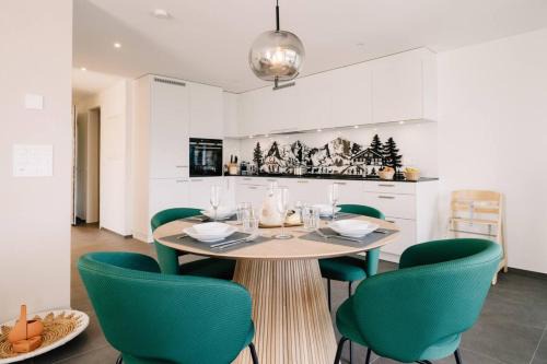 Einigen Apartment | Apartment Mönch in See- und Bergnähe, modern, mit Balkon, 4 Gäste