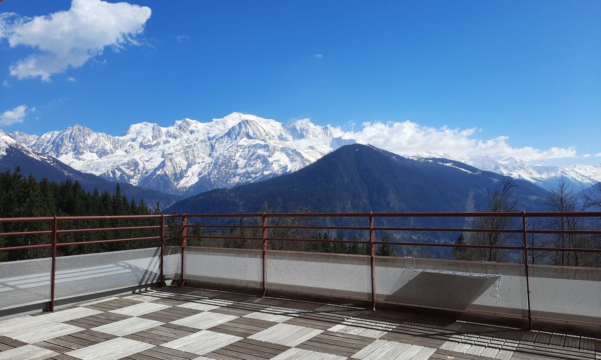Plateau-d'Assy Apartment | Apartment Mont-Blanc view