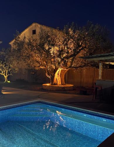 Peroj Apartment | Apartment olive tree garden&poll view 4 plus 2, 130 m2 with tiki bar