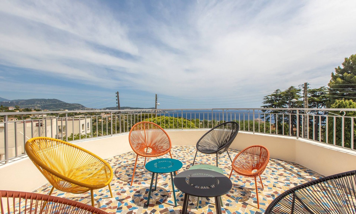 Ventabrun Apartment | Apartment panoramic view Baie des Anges