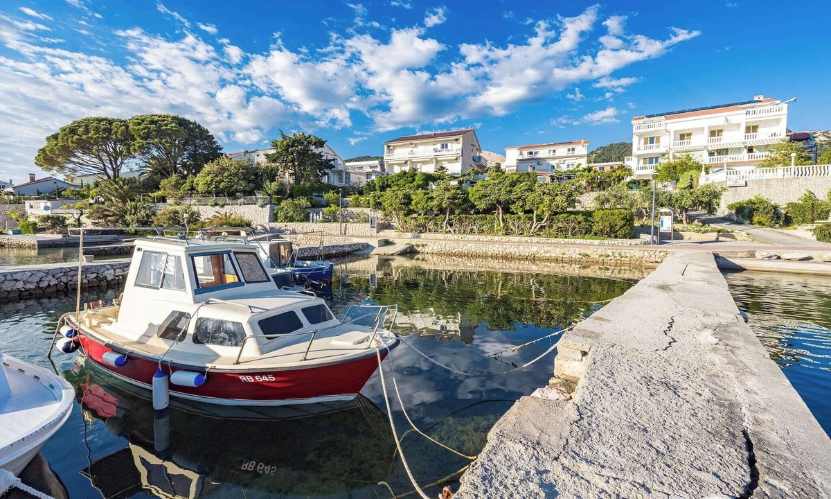 Rab Apartment | Apartment Rab with Private Dock and Sea Views