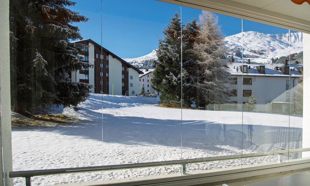 Parpan Apartment | Apartment right next to the ski lift
