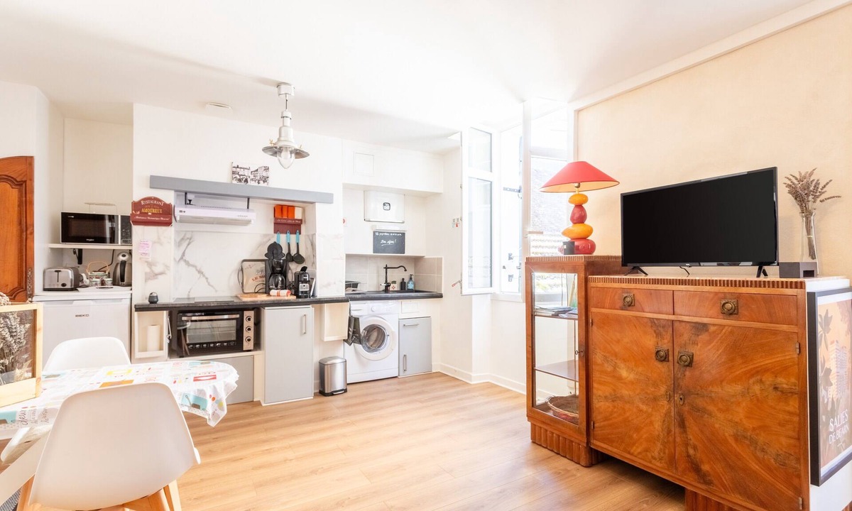Salies-de-Bearn Apartment | Apartment 'T2 Océane' with Wi-Fi