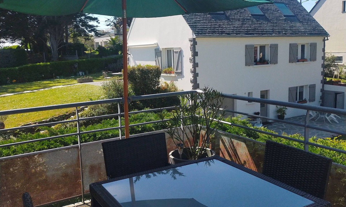 Barneville-Carteret Apartment | Apartment with terrace 150 m from the beach, secure parking