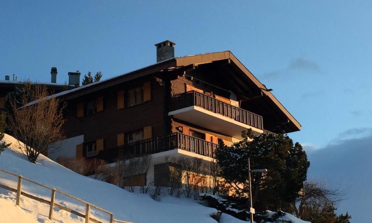 Veysonnaz Apartment | Apartment with a view of the mountains