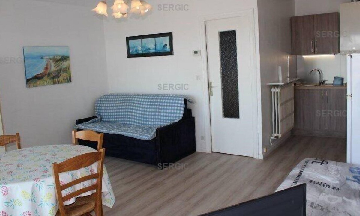 Berck-sur-Mer Apartment | APOL403 : Sea-facing studio for 4 people, exceptional view