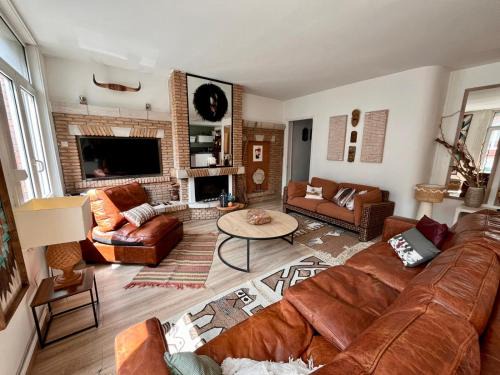 Lille House | Appart 10 pers - Lille Lambersart - Parking & Terrasses