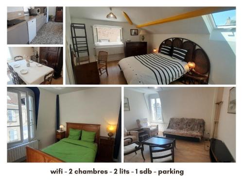 Levroux Apartment | Appart 2 chambres terrasse privée wifi Levroux