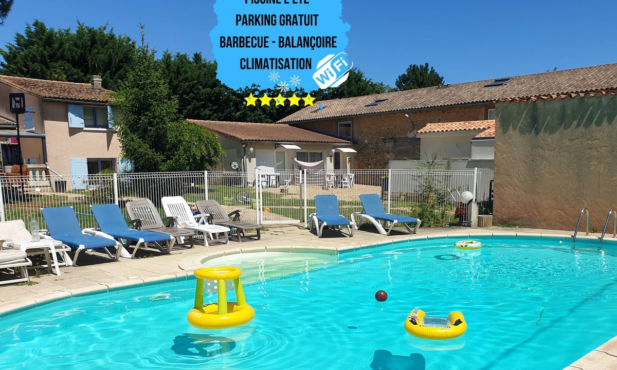 Vouneuil-sous-Biard House | Appart Climatisé et piscine Futuroscope