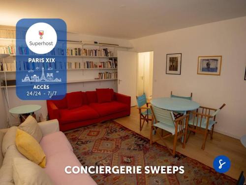 La Villette Apartment | Appart Familiale - Bord de quai
