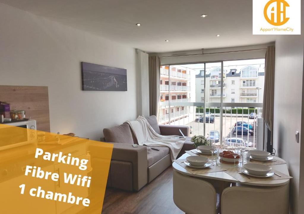 Centre Ville Rive Gauche Apartment | Appart'HomeCity - Rouen Ile Lacroix Seine