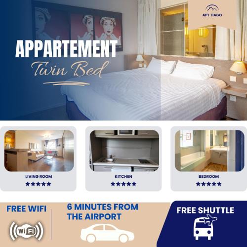 Roissy-en-France Apartment | Appart Hotel - CDG