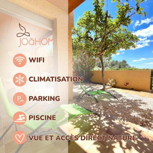 Fitou Apartment | Appart plain-pied 4 pers - piscine - parking