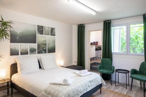 Barriere Saint Marc Apartment | Appartement à Orléans - Proche Gare d'Orléans et de Fleury les Aubrais - Le Green Mood