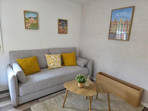 Arras Apartment | Appartement 1 chambre lit king size Arras Centre Parking privé