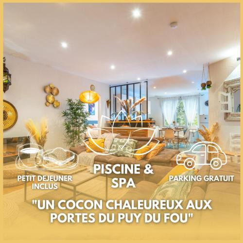 La Gaubretiere Apartment | Appartement 4 à 6 personnes - 15min du parc