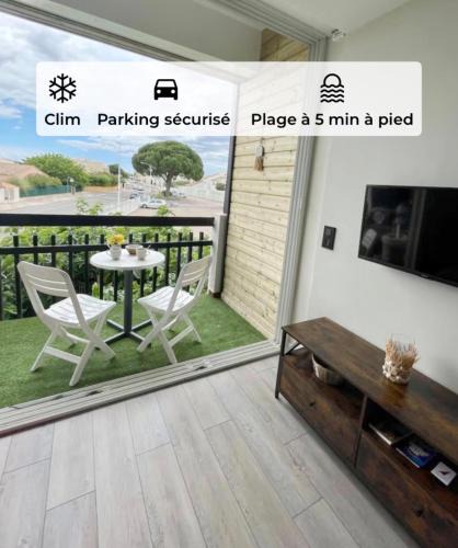 Le Grau-Du-Roi Apartment | Appartement 4-6 personnes 2 chambres et 1 cabine