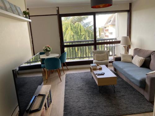 Trouville-sur-Mer Apartment | Appartement 4 personnes piscine balcon parc