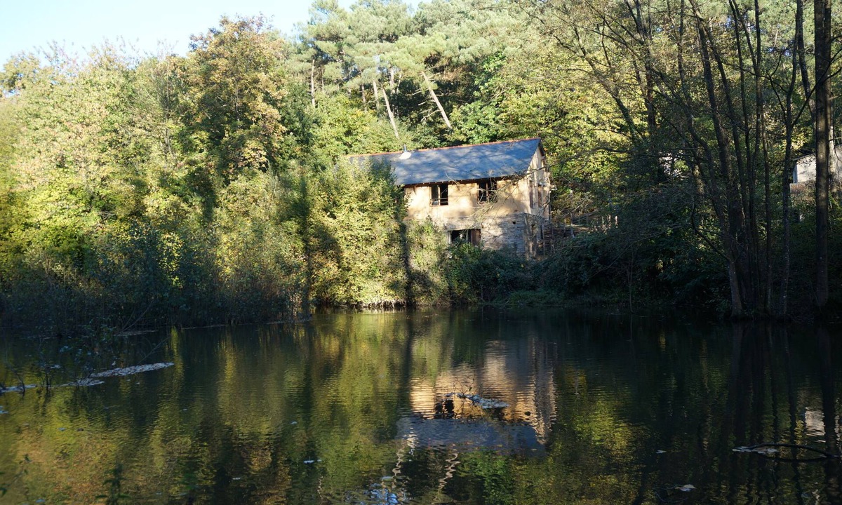 Bain-de-Bretagne Cottage | Appartement 5 couchages avec vue sur l'étang