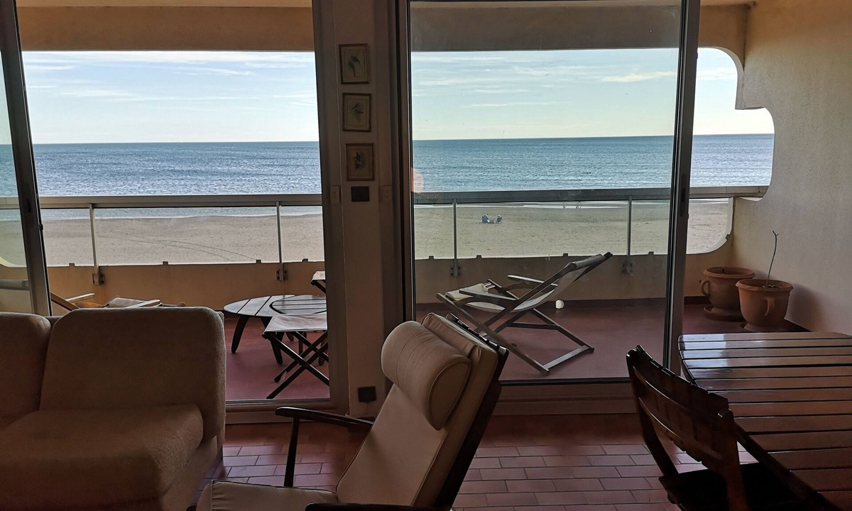 Carnon-Plage Apartment | Appartement 8 Personnes Front DE MER Carnon