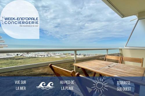 Merlimont-Plage Apartment | Appartement avec balcon vue mer