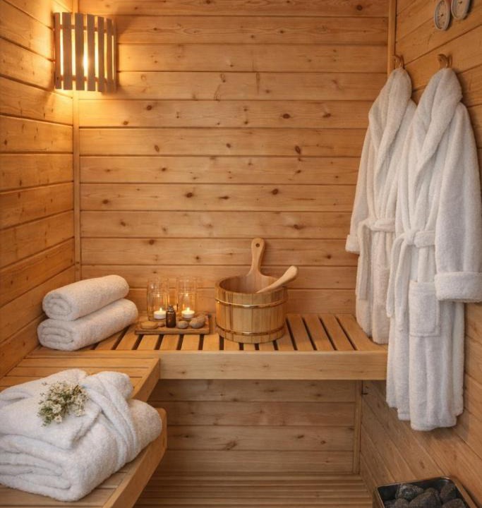 Gerardmer Apartment | Appartement bien-être pour deux avec sauna privatif et piscine naturelle - Le Domaine des Fleurs Gérardmer