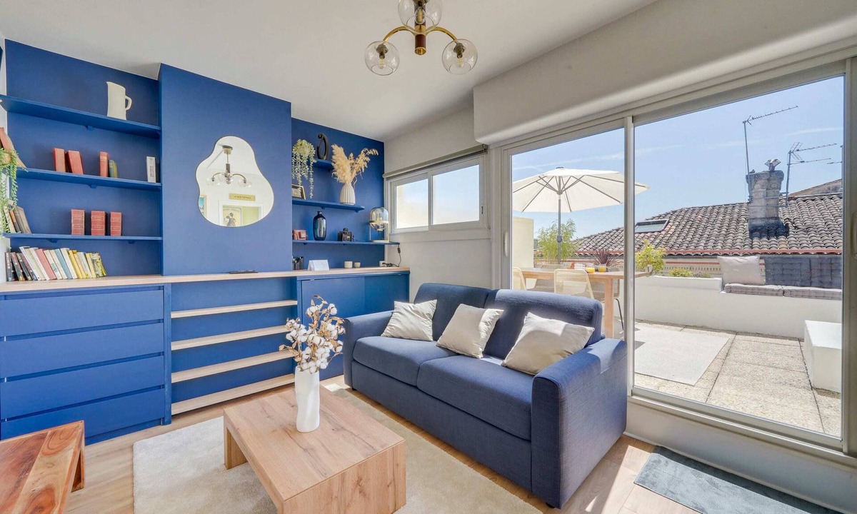 Libourne Apartment | Appartement central - Toit-terrasse