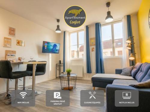 Saint-Omer Apartment | Appartement Centre Saint-Omer, Parking privé gratuit