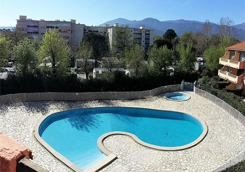 Argeles Plage Apartment | Appartement climatisé avec piscine, parking - Argelès-sur-Mer - FR-1-388-48